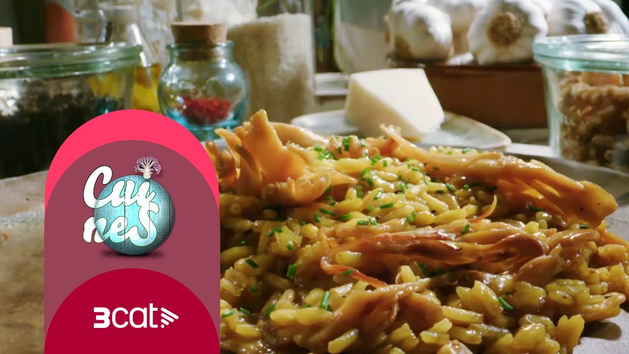 Risotto de gírgoles i nous | Cuines