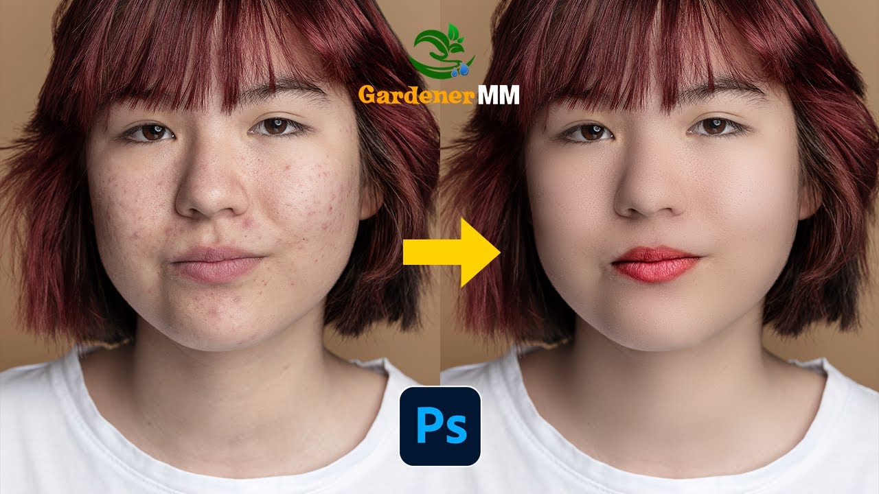 Skin Retouch - Frequency Separation #tutorials #photoshop  #skinretouching