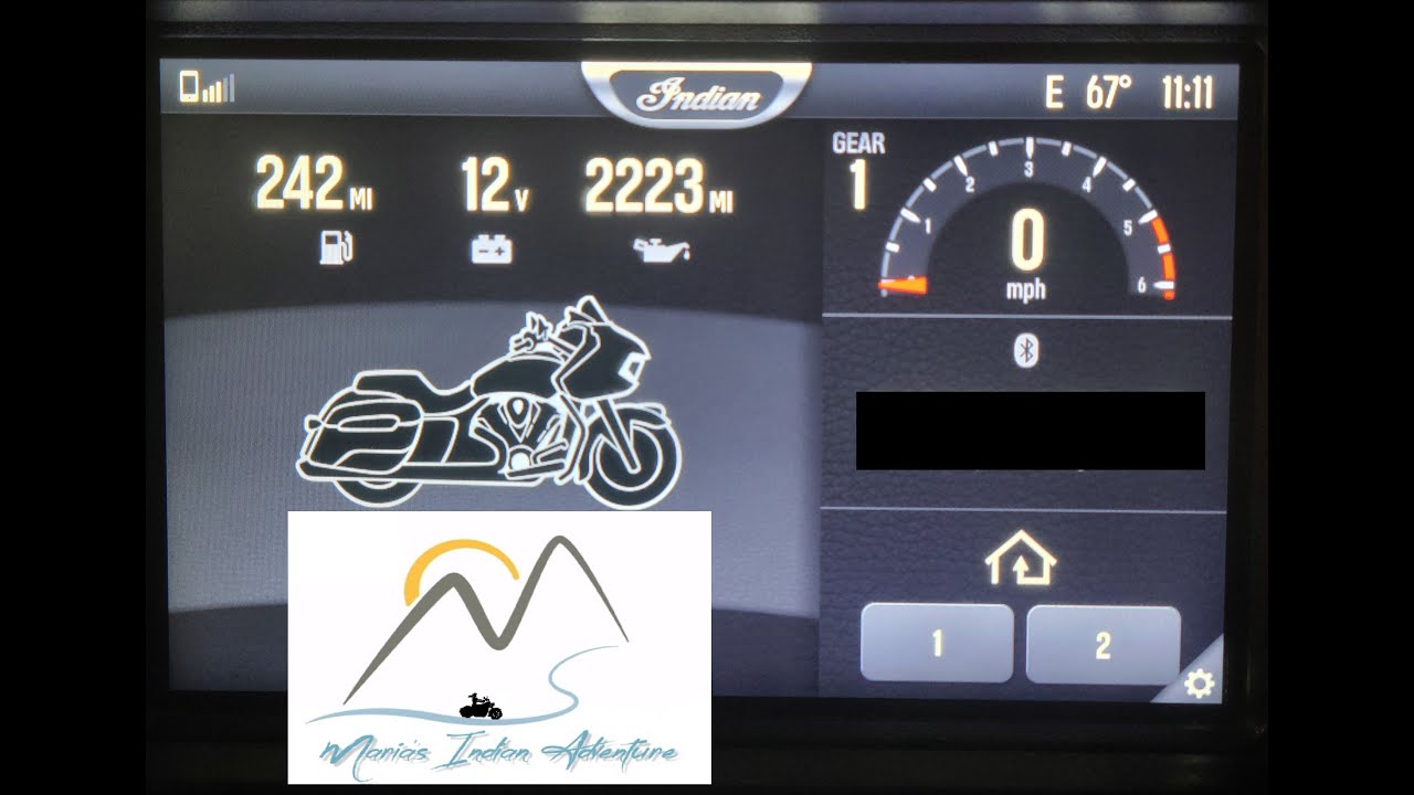 Indian Motorcycle Homelink Install on the Indian Challenger