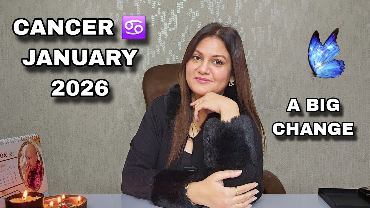 CANCER ♋️ कर्क राशि A BIG CHANGE ✨️JANUARY 2026 LOVE & CAREER MONTHLY HOROSCOPE 