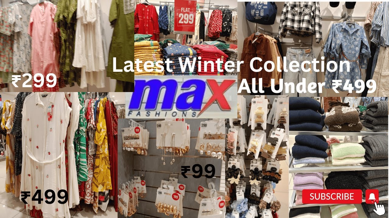 Max Latest Winter Collection 2026│Max Shopping Haul│All Products Under @499│Max Fashion Kolkata