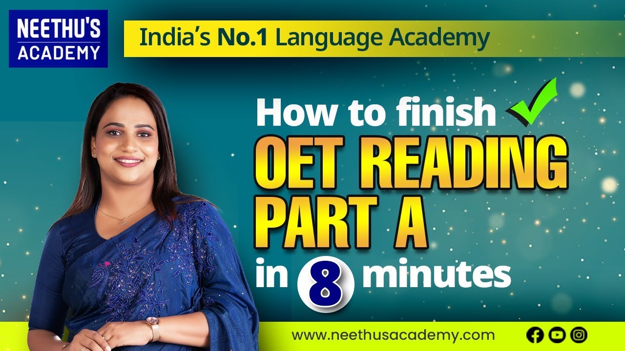 OET Reading Part B ചെയ്യാനുള്ള എളുപ്പവഴികൾ നോക്കിയാലോ?
