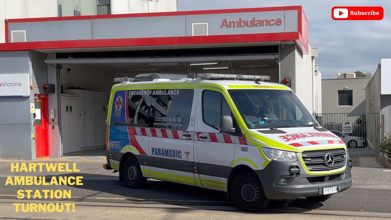 AV // 6697 (Paramedic Sprinter) - Code 3 Turnout + Returning - Camberwell