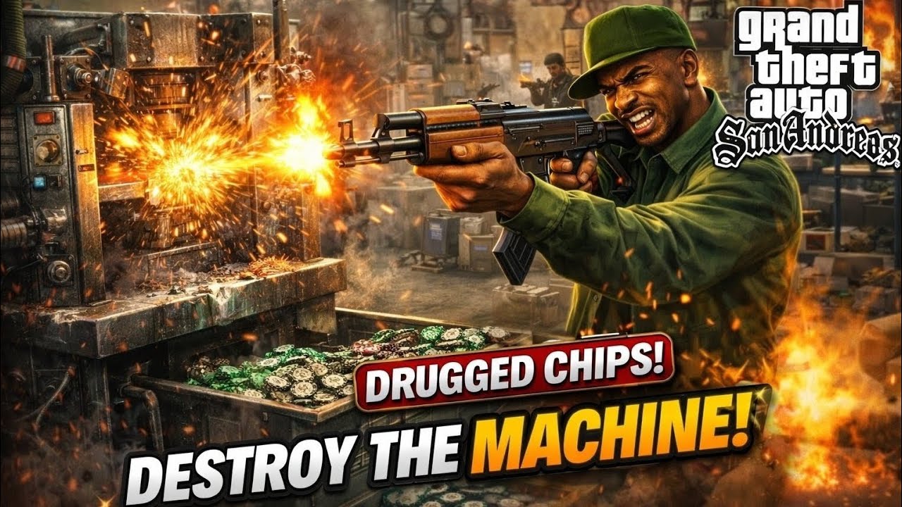 CJ DESTROYS The Drugged Chip Factory! 😱🔥 | You’ve Had Your Chips | GTA San Andreas Part 70