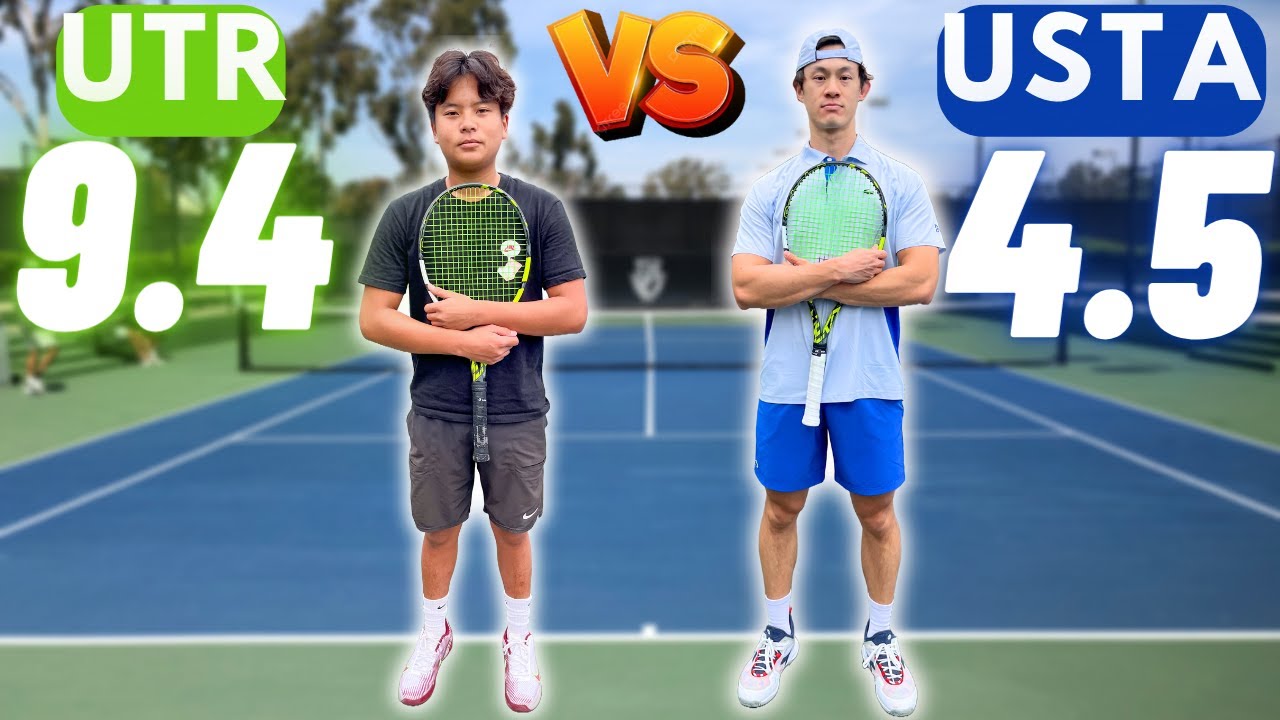 I played a 9.4 UTR junior!