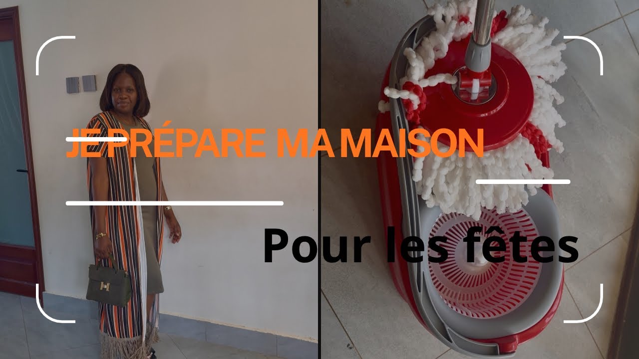 Vlog | je prépare ma maison pour les fêtes | retour de courses | congolaise 