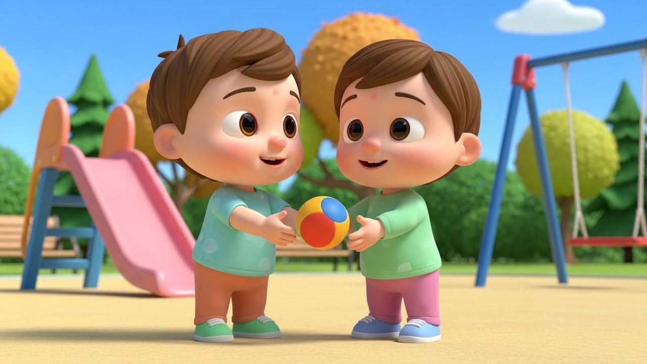 Timmy Trips to the Playground | Sharing, Friendship & Fun Learning Kids Song 🛝💛