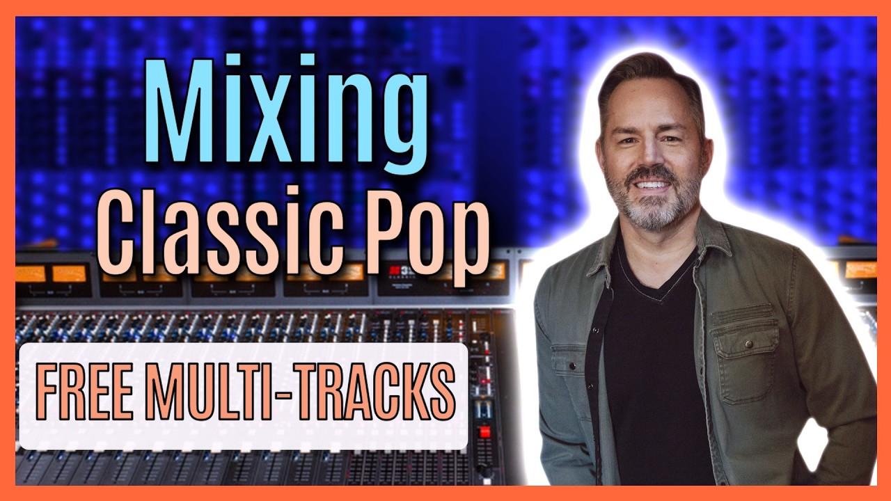 Re-Mixing a Classic Steve Perry Journey Hit with Joe Carrell // Free multi-track download!!