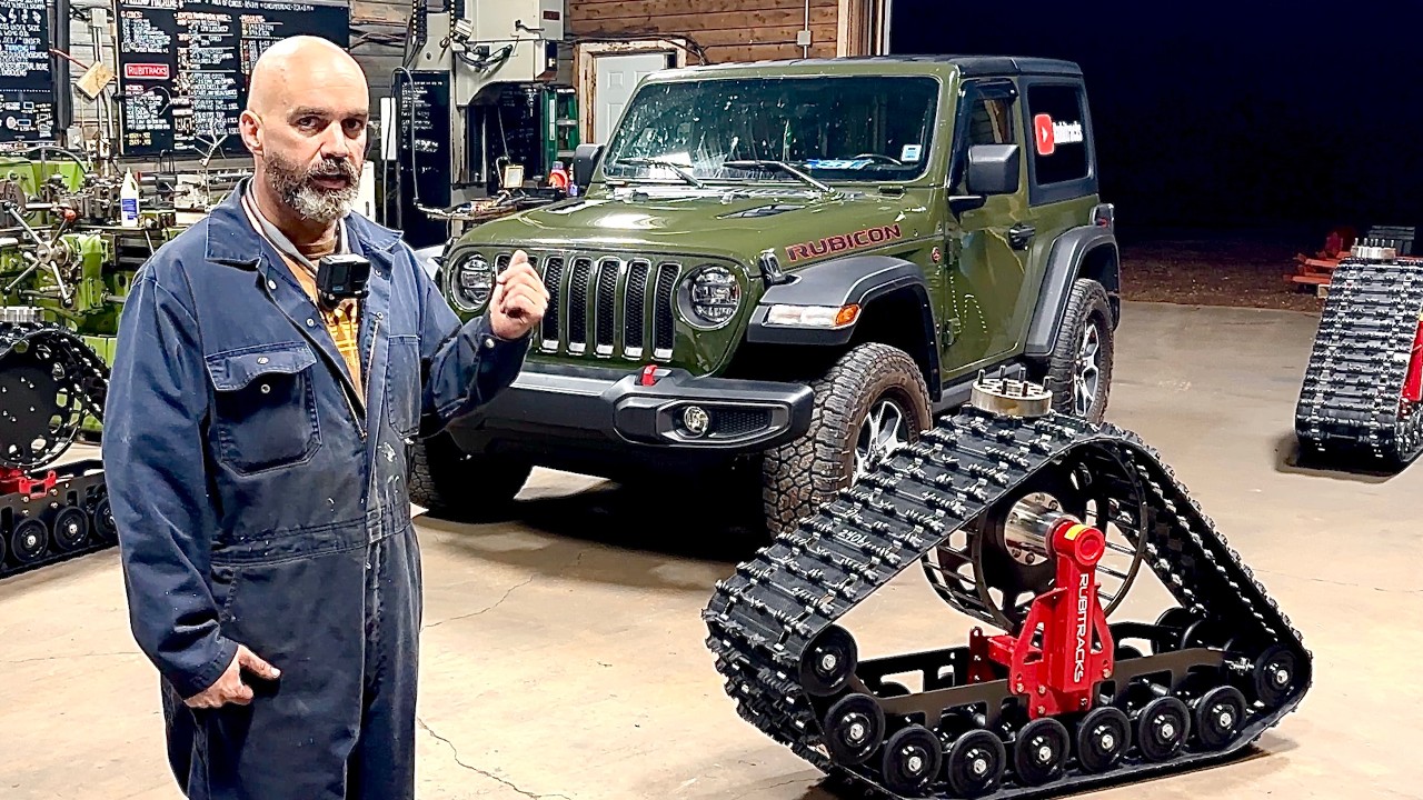 Установка горных гусениц Rubitracks на мой Jeep JL Rubicon
