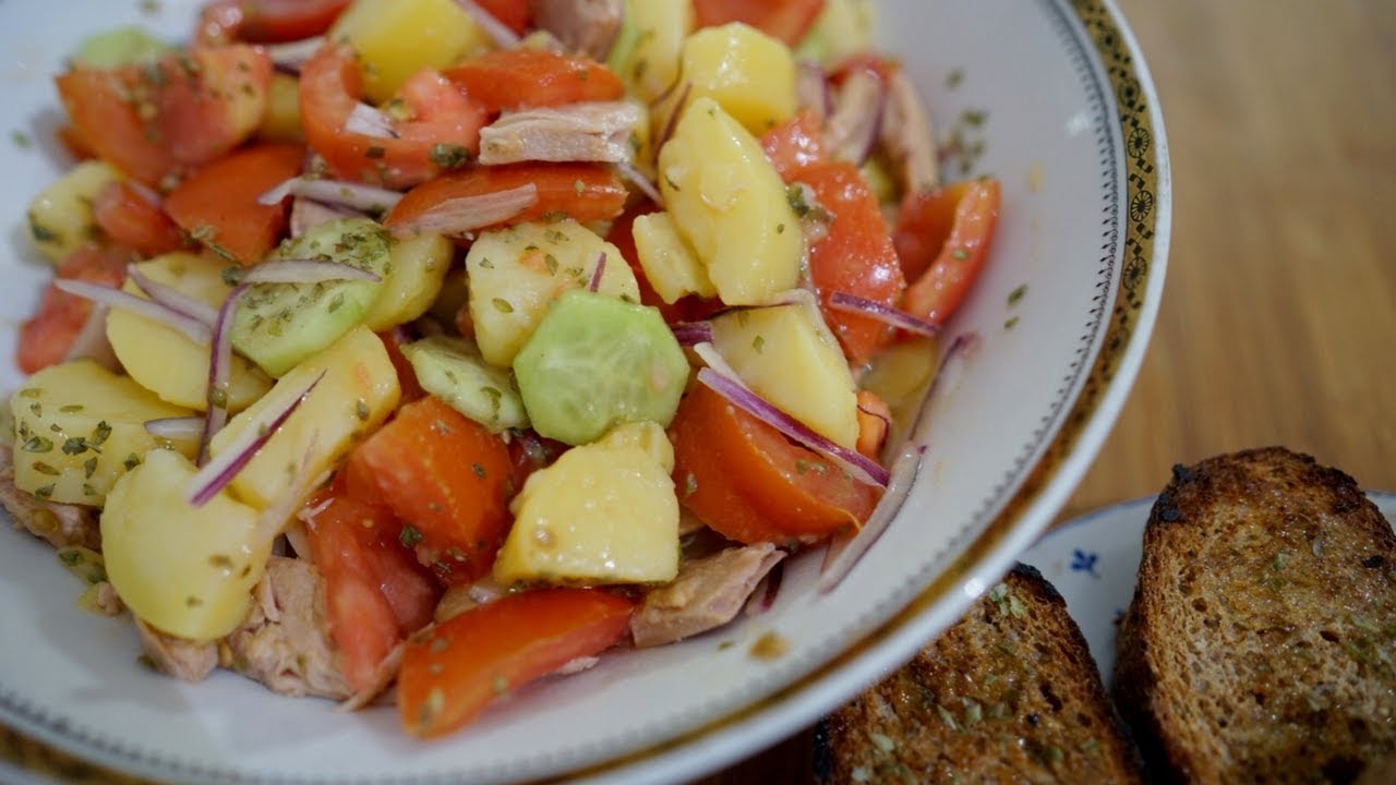 Cialda barese La Ricetta dell’insalata di patate tipica