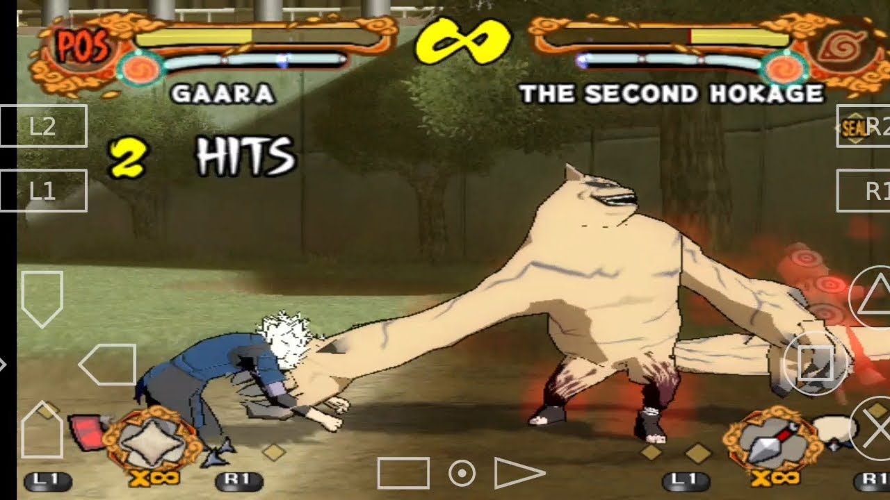 Gaara [possessão] contra 5 hokages! Insano @NarutoGamerBRoficial 