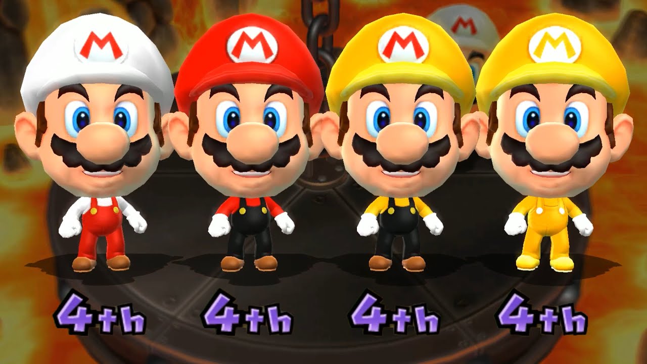 Mario Party 9 Mod - Peach Vs Wario Vs Kamek Vs Shy Guy #Marioparty9Mod