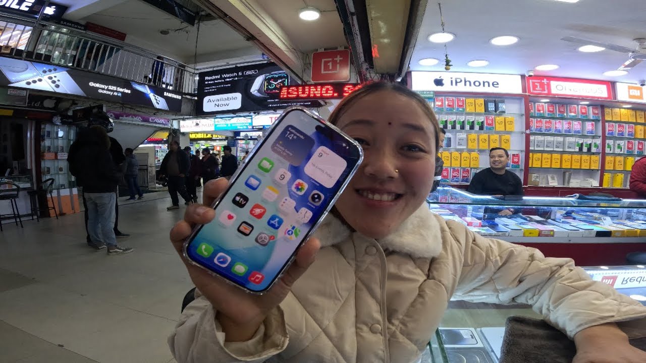Finally Kiniyo new iPhone 17 pro max  budilai surprise 😳 