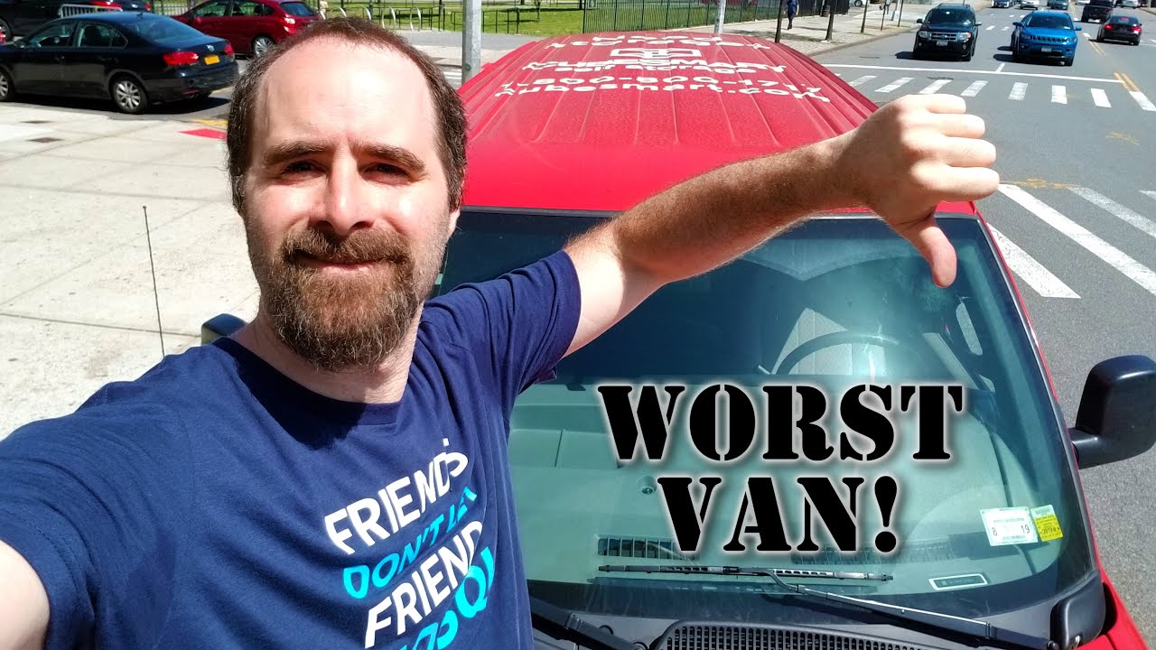 👎 WORST VAN TO RENT! 🚚 GMC Savana 3500 Cargo Van REVIEW, 4.8L Vortec V8