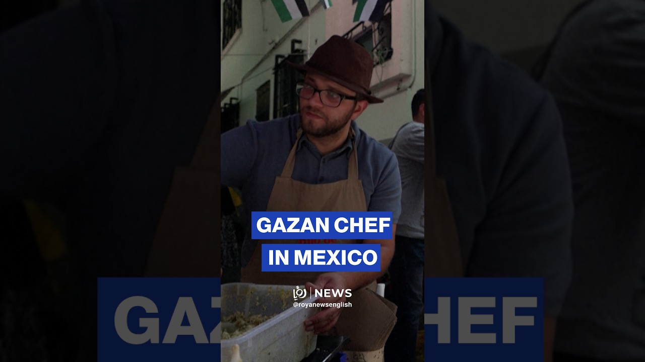 From Gaza to Mexico: Chef begins new life with falafel stall