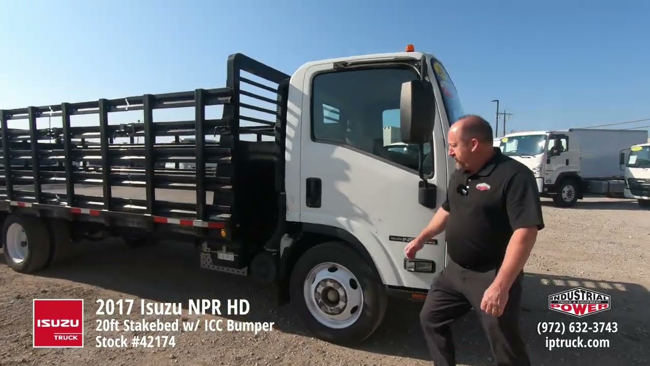 Isuzu NPR HD (20ft Stakebed Truck) | Pre-owned Truck For Sale - IPTruck - Dallas FT Worth - #42174