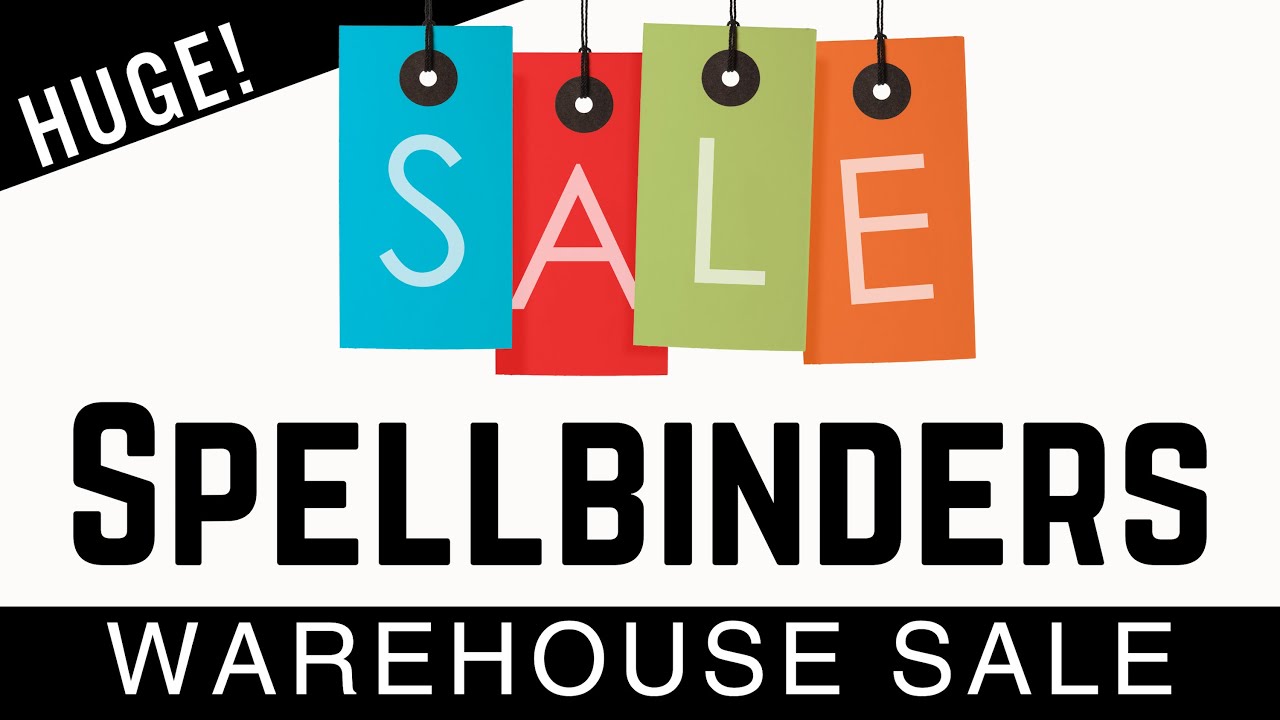 $1 Deals! Super Steals & More! Spring Warehouse SALE at Spellbinders | #papercraft #cardmaking