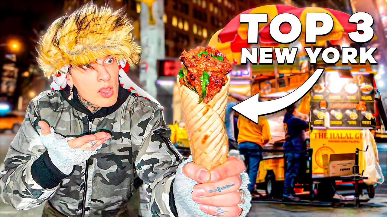 Probé los 3 Mejores KEBABS de Nueva York 🥙🗽