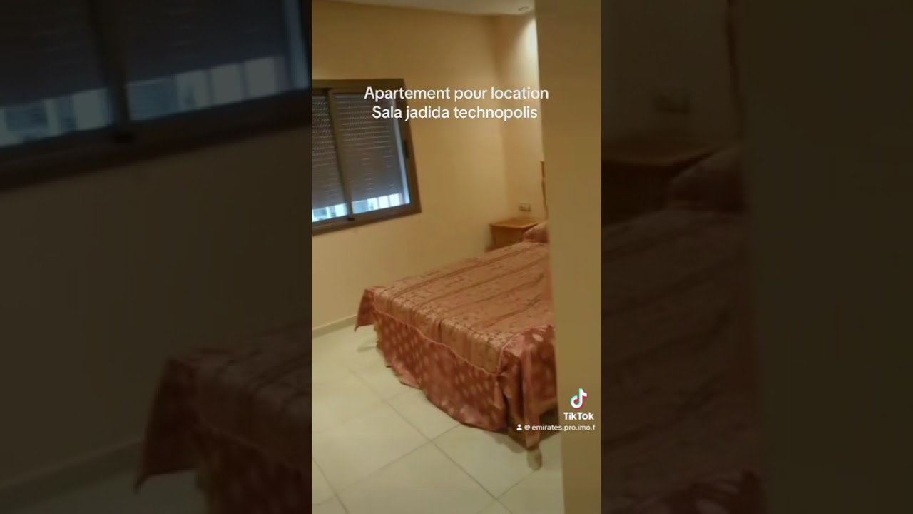 Apartement pour location technopolis sala jadida 