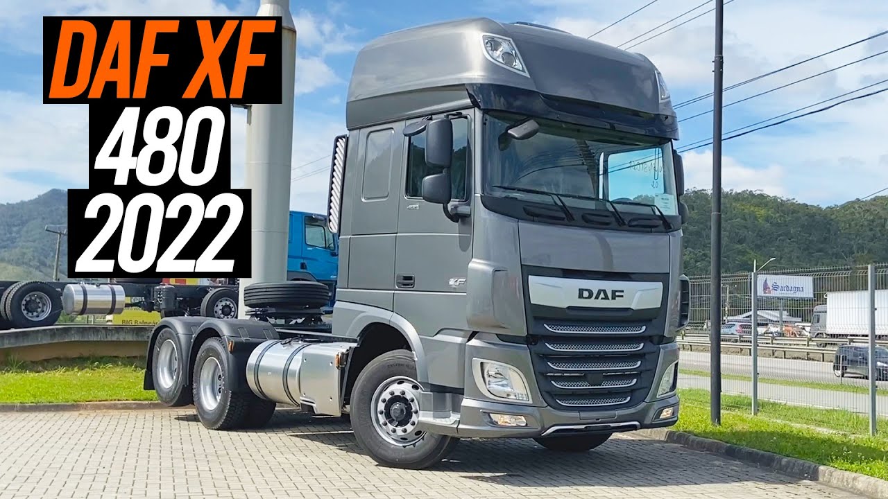 Avaliação | Novo Daf XF 480 6x2 2022 | Curiosidade Automotiva®