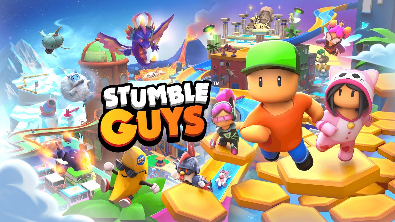 Mini stumble guys gameplay