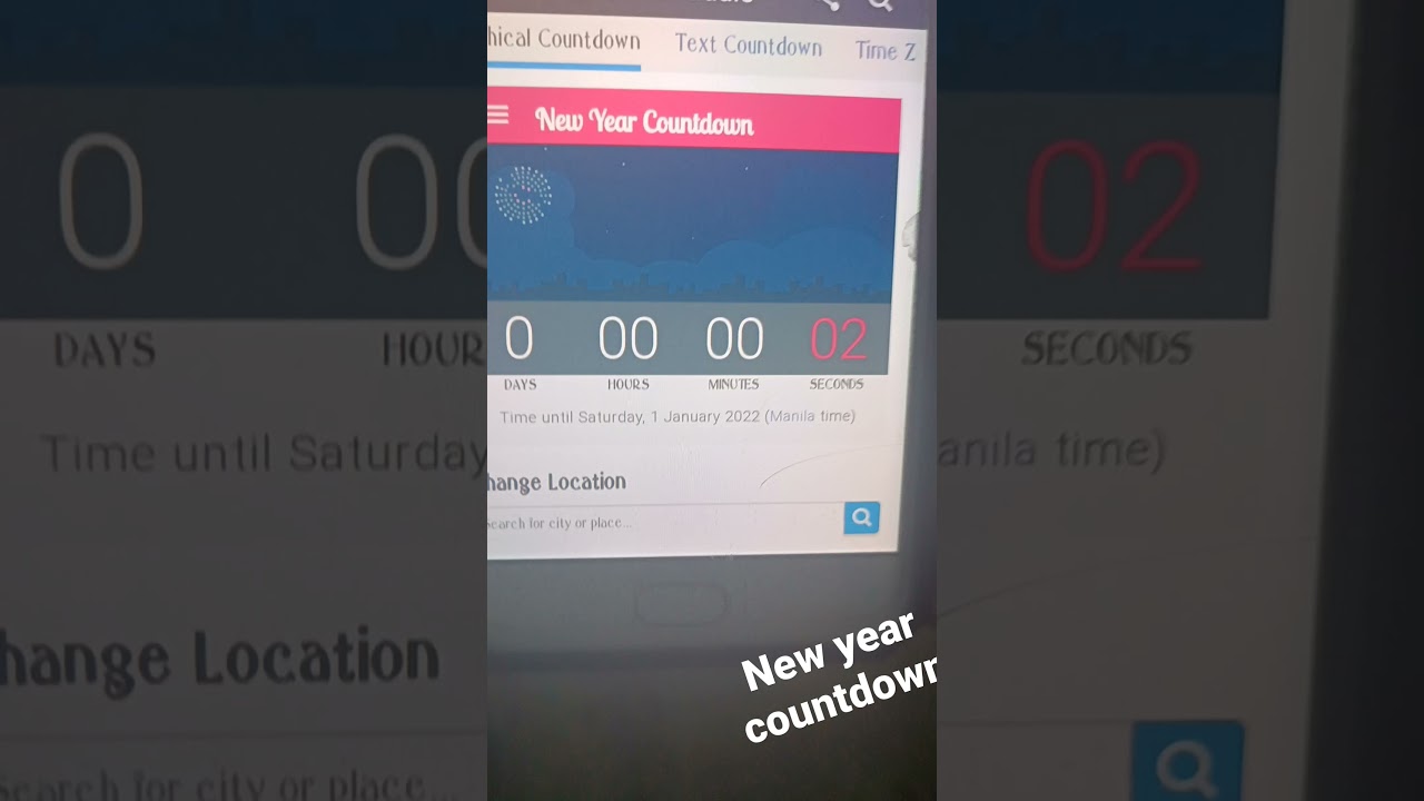 New Year Countdown #2022