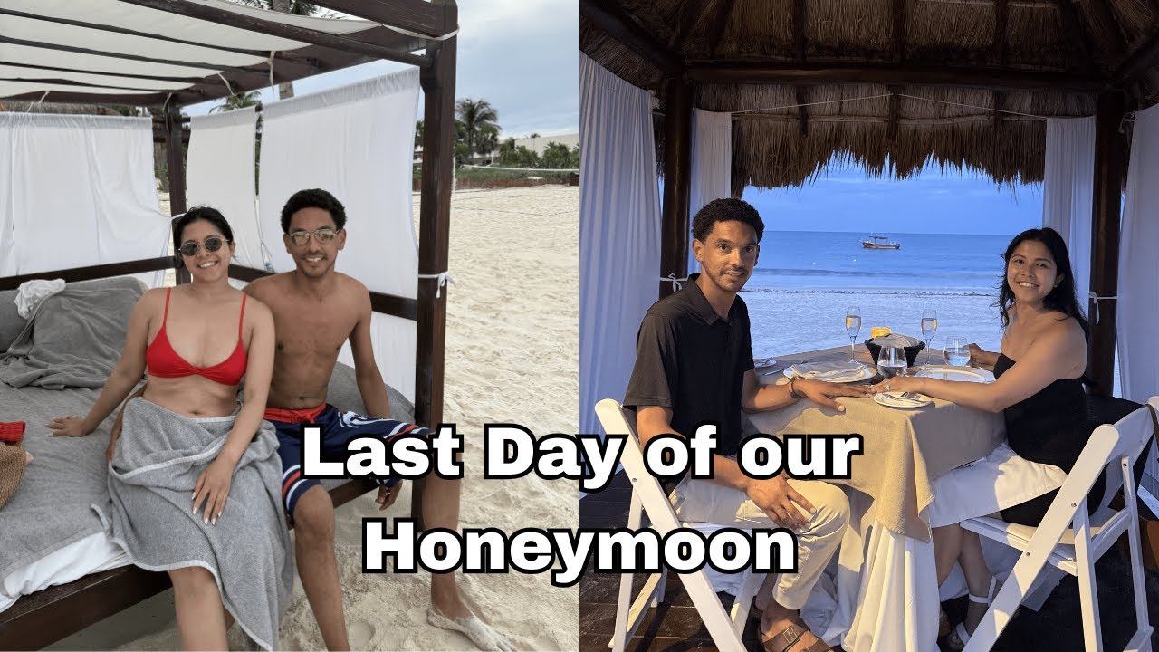 Final Day of our Honeymoon! Good Eats and Romantic Dinner on the Beach