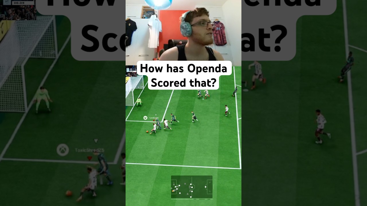 How has Openda Scored that? 