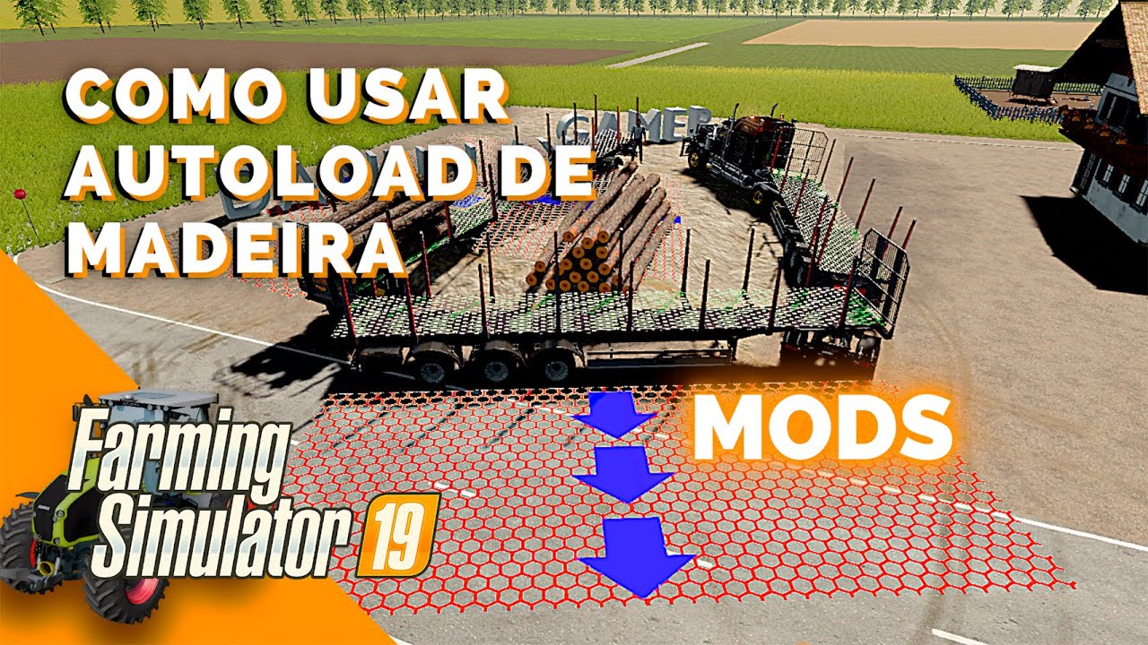 Como usar o Autoload de Madeira c/ RoadRunner+ | FARMING SIMULATOR 19 MODS
