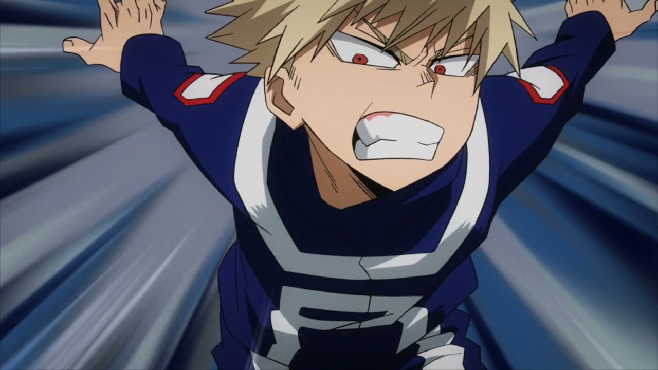 Bakugo and deku try to figure out how to use black whip (dub)