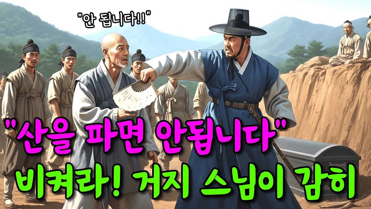 거지 행색의 스님이 대감에게 말했다, 땅을 파지 마시오 금맥을 찾아 산을 판 대감에게 거지 스님이 경고했다 | 야담 | 민담 | 전설 | 설화 | 옛날이야기 | 조선시대  오디오북