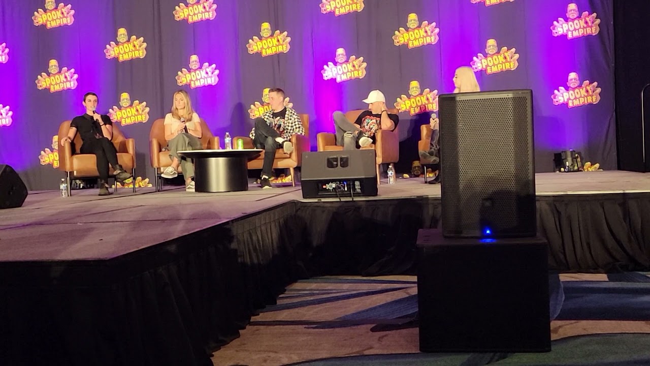 Terrifier cast Q&A panel at the Spooky Empire horror convention. 10/23/21 #Terrifier #ArtTheClown