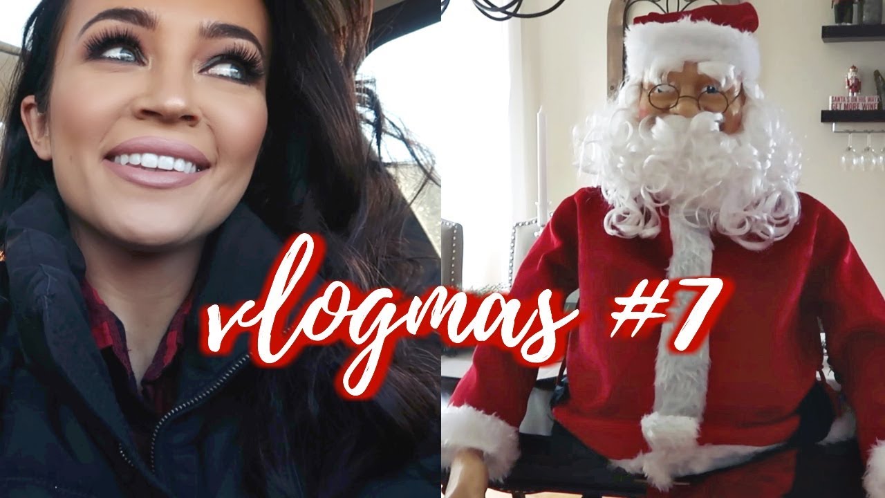 HEALTHY, EASY DINNER + FINDING SANTA!! : VLOGMAS #7 | Stephanie Ledda