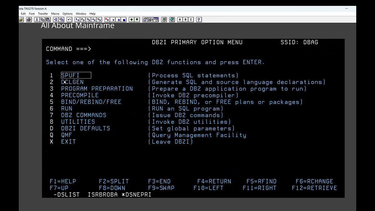 Обработка программы COBOL DB2 || Всё о мэйнфреймах