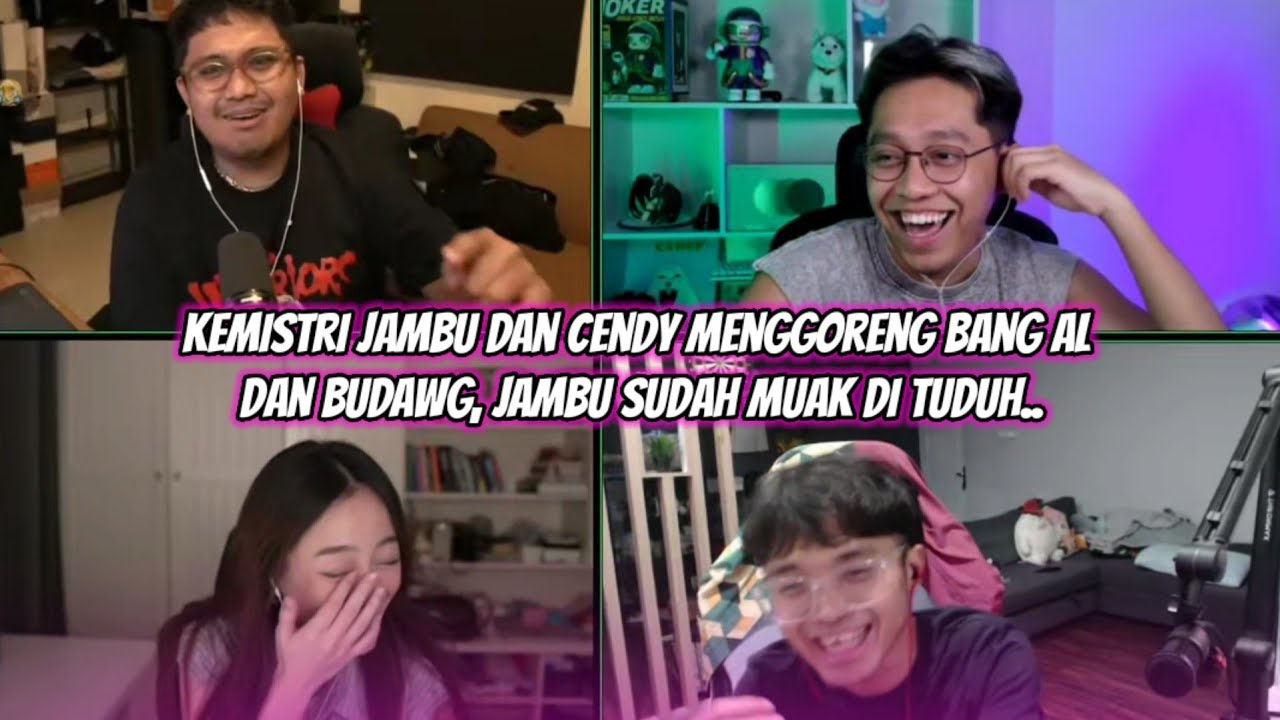 Sebelum strim bang al dan budawg sudah merinding dan ketakutan di goreng - sesi podcast