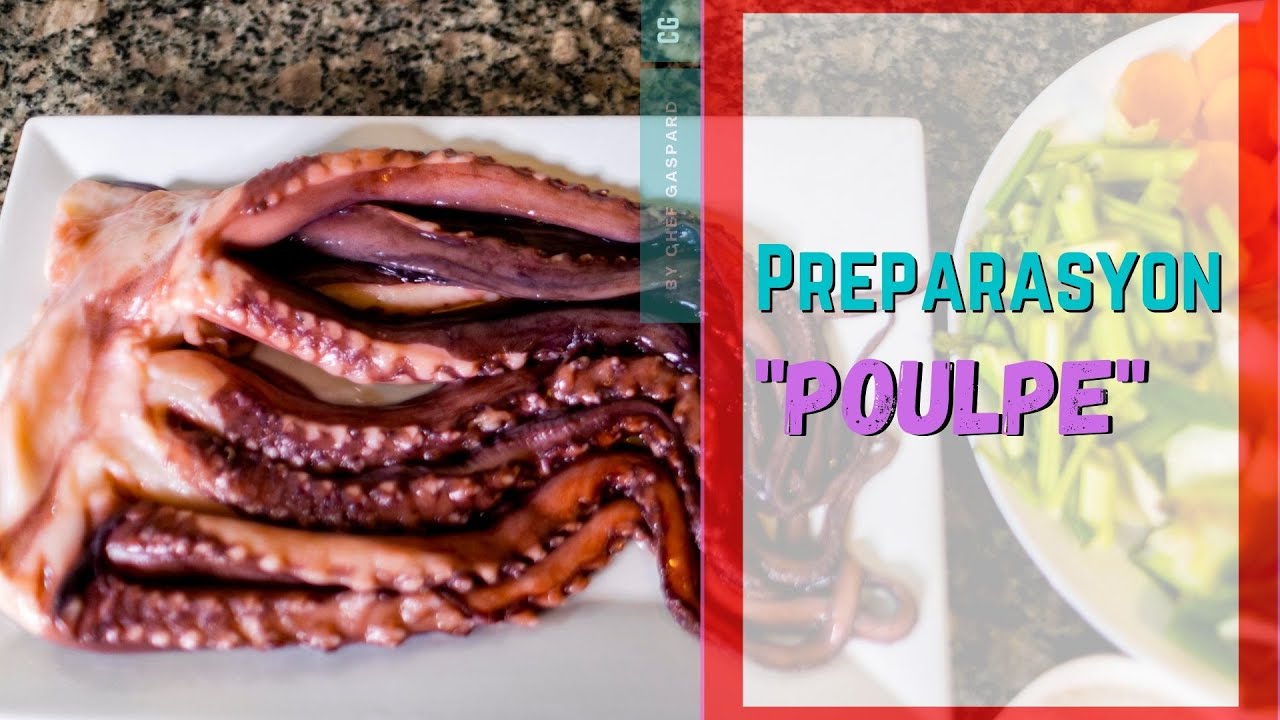 Kòman yo prepare #poulpe #chatwouj #octopus