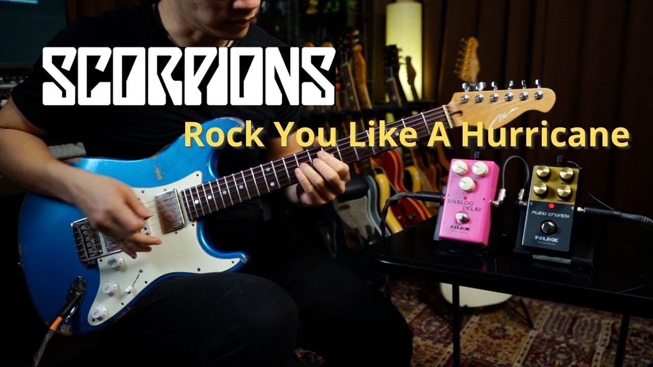 SCORPIONS - Rock You Like A Hurricane cover by Vinai T