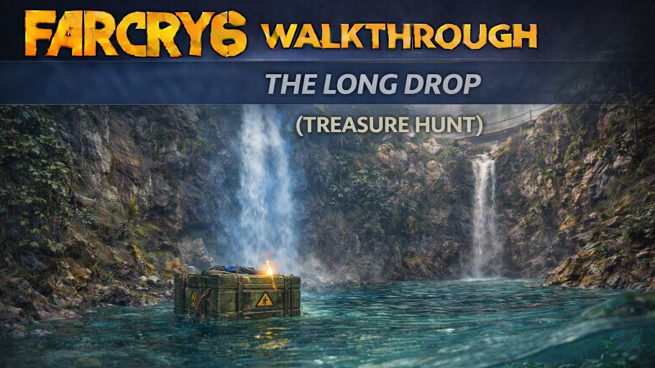 Far Cry 6 – The Long Drop | Full Treasure Hunt Gameplay Walkthrough (PS5, No Commentary)