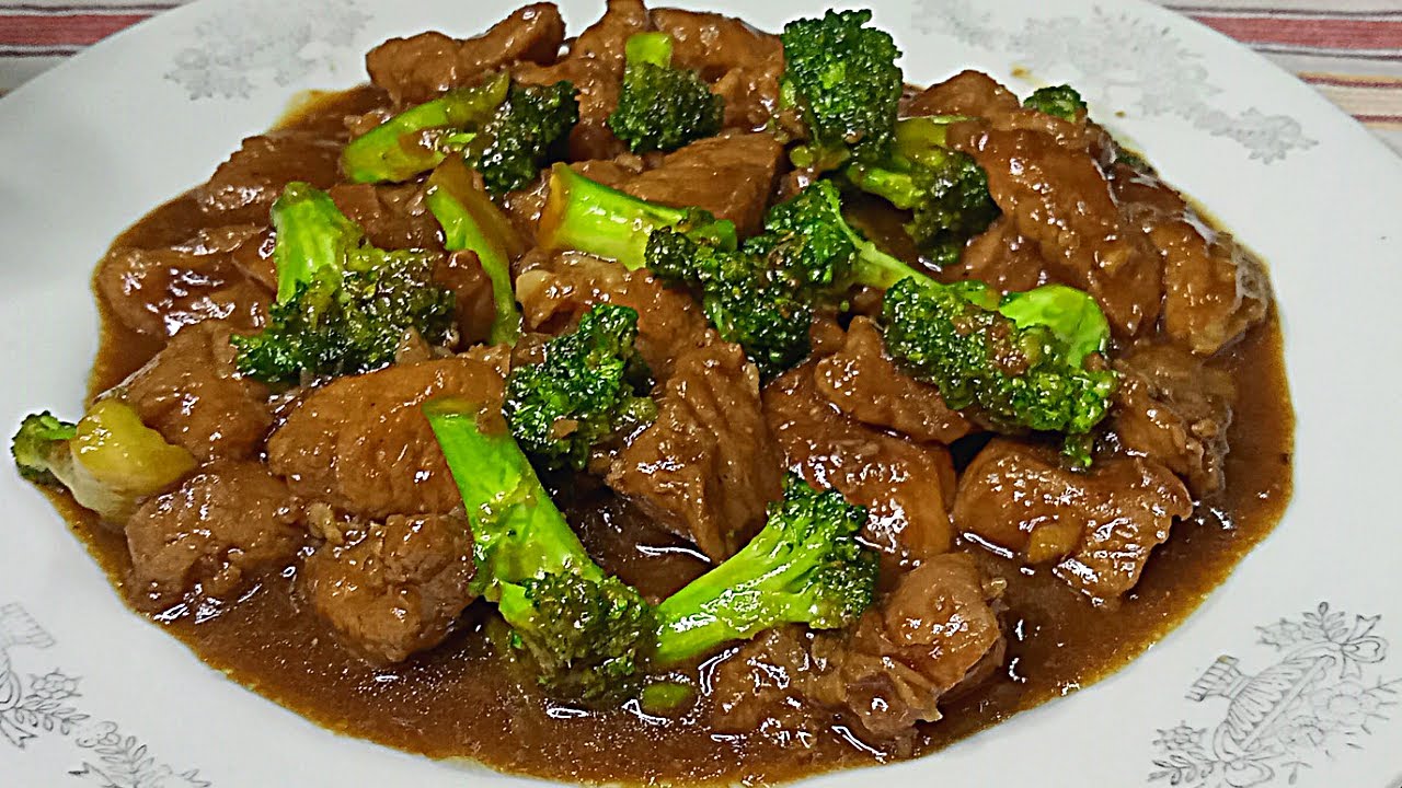 PORK BROCCOLI RECIPE|EASY TO COOK|(HOW TO COOK PORK BROCCOLI)