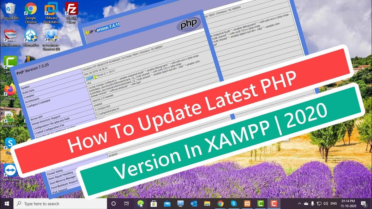 How To Update Latest PHP Version In XAMPP | 2020
