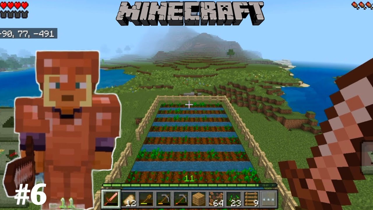 I START FARMING | MINECRAFT SERIES #6