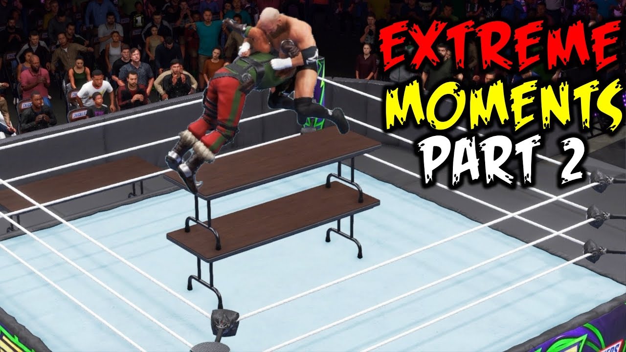 WWE 2K20 Extreme Moments Part 2!