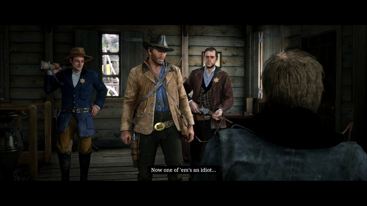 Red dead redemption 2:Savior of the jailed