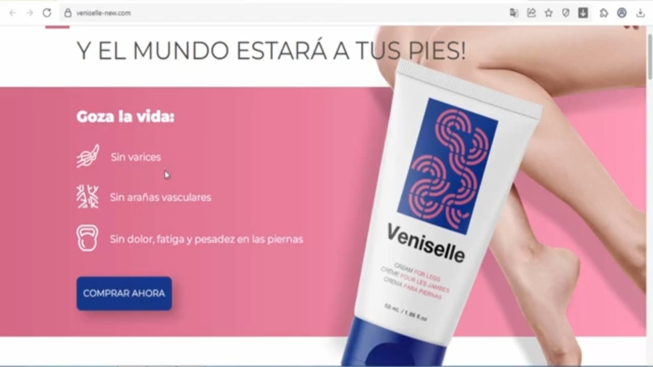 Veniselle - varicose veins cream (Mexico, USA)