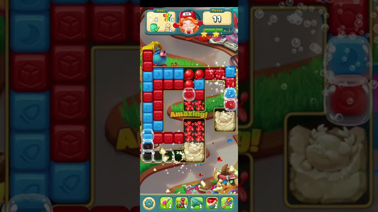 TOY BLAST LEVEL 7400 ~ No boosters ☑☑☑ ✔️