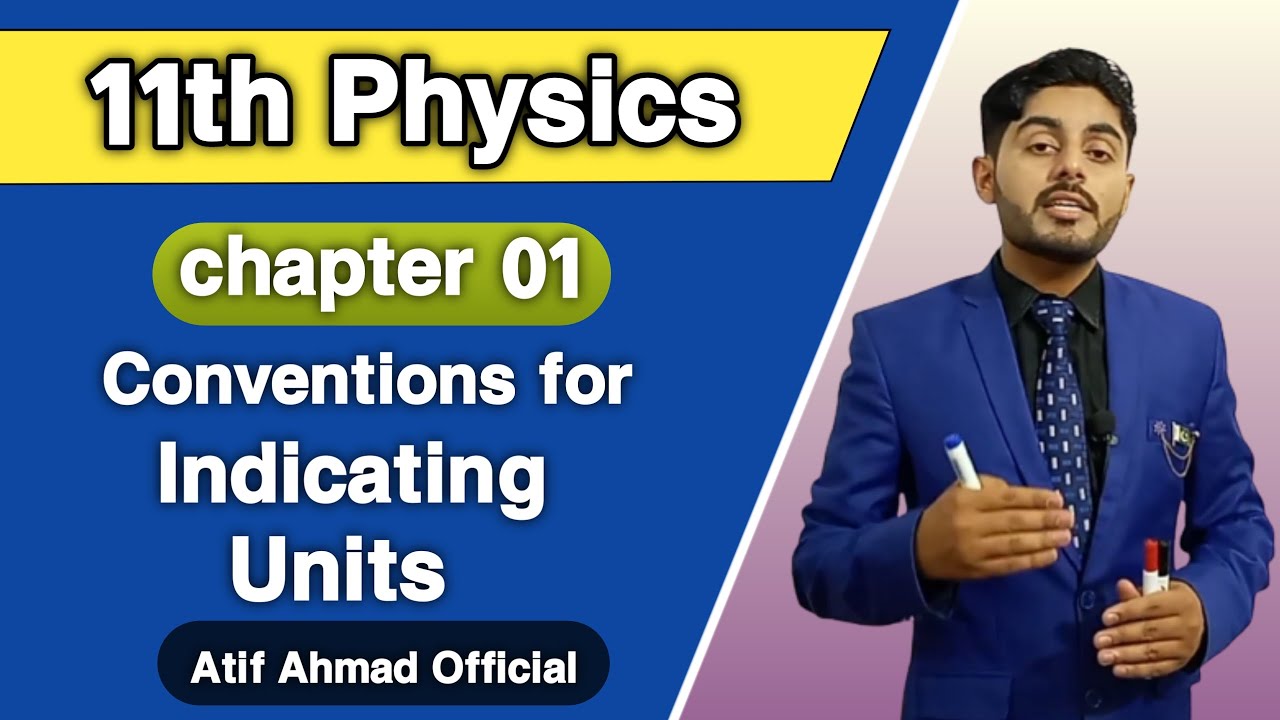 Conventions for indicating unit class 11 | fsc part 1 physics ch 1 measurements | urdu / hindi