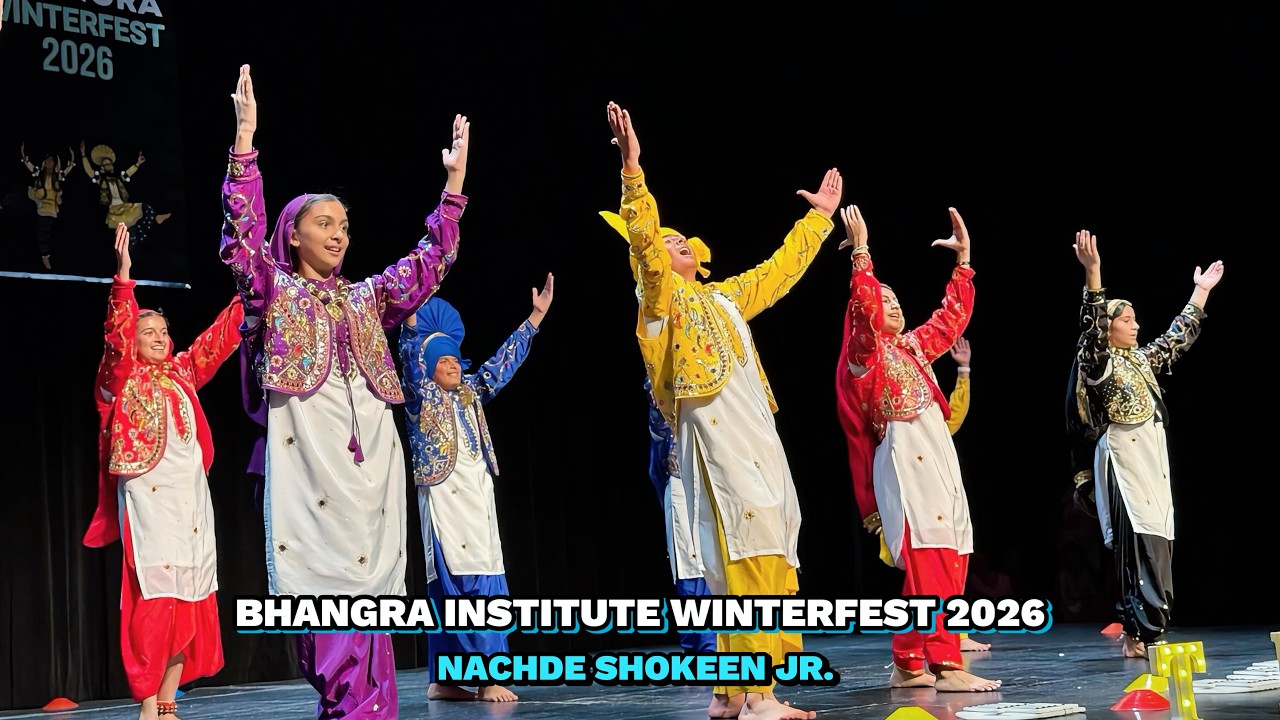 Bhangra Institute WinterFest 2026 - Nachde Shokeen Jr.