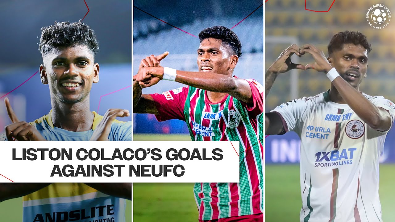 All Goals Scored by Liston Colaco against NEUFC In ISL