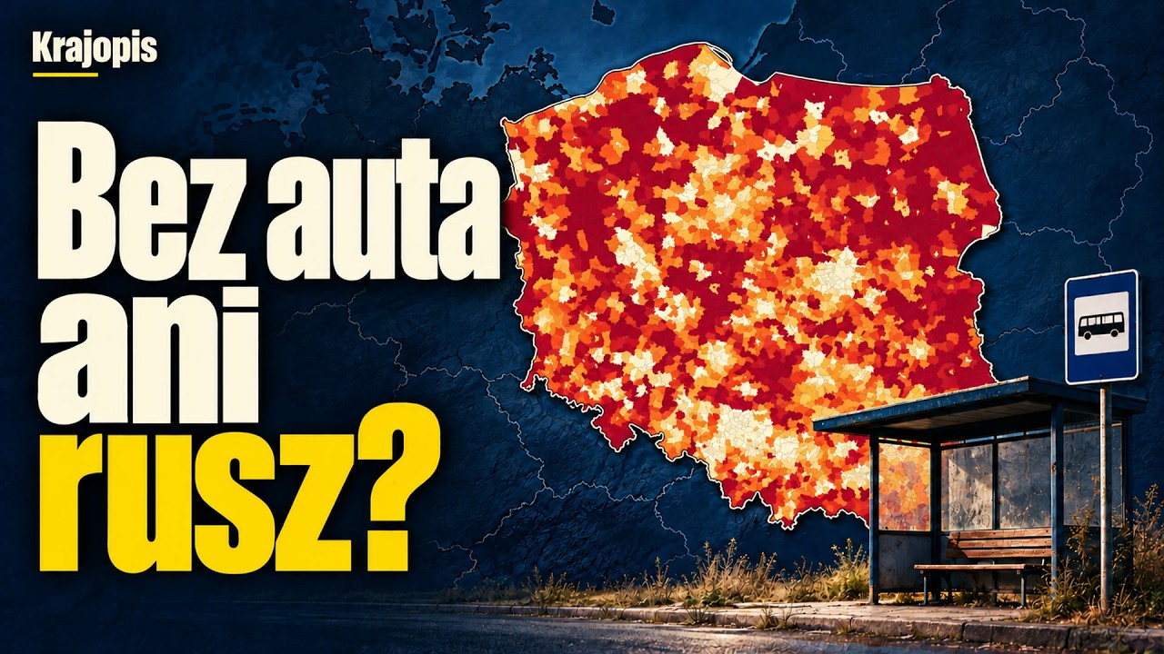 10 milion&oacute;w Polak&oacute;w mieszka tam, gdzie autobus nie wystarcza
