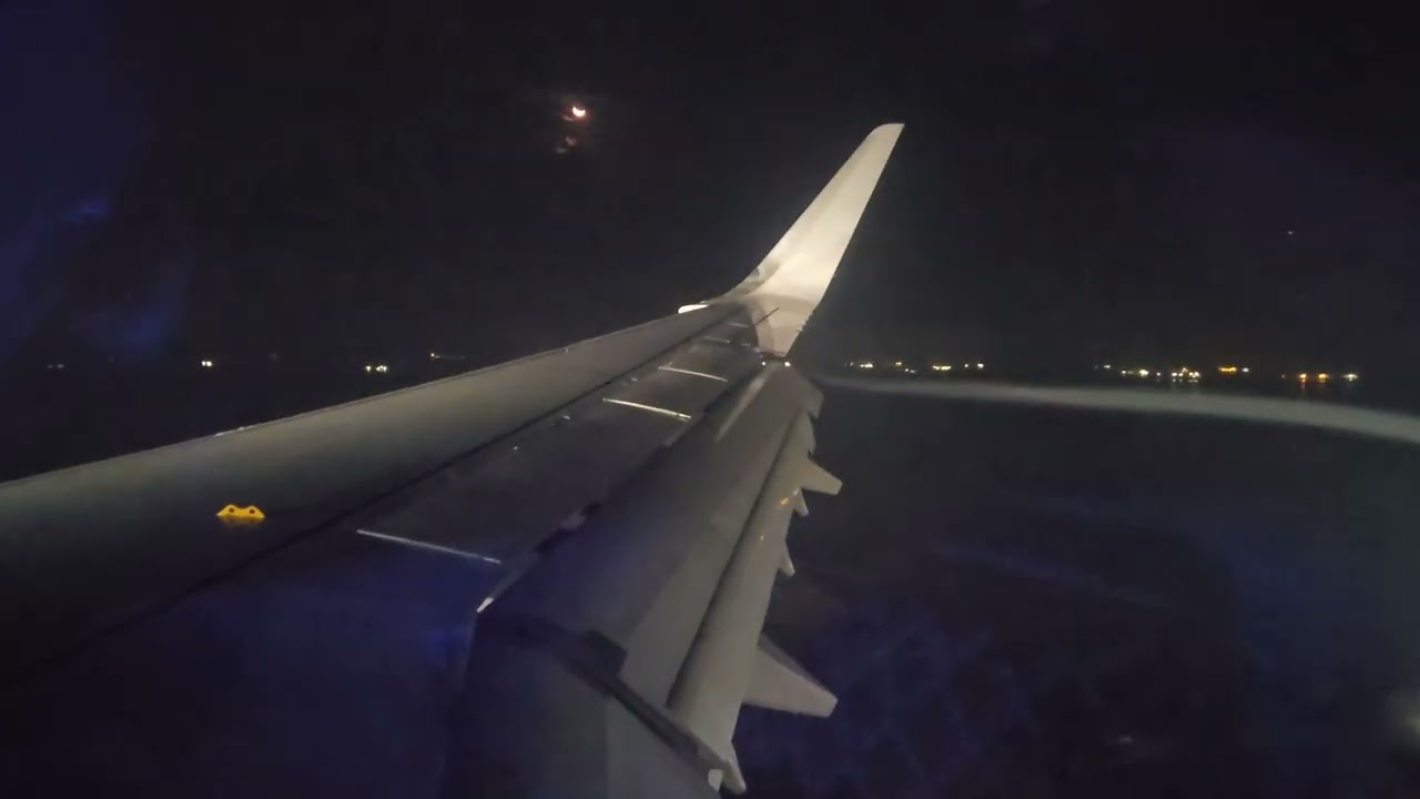 🛬 Lima, Perú 🇵🇪 (LIM) | Aterrizaje Nocturno | Airbus A321neo | 4K 🌙